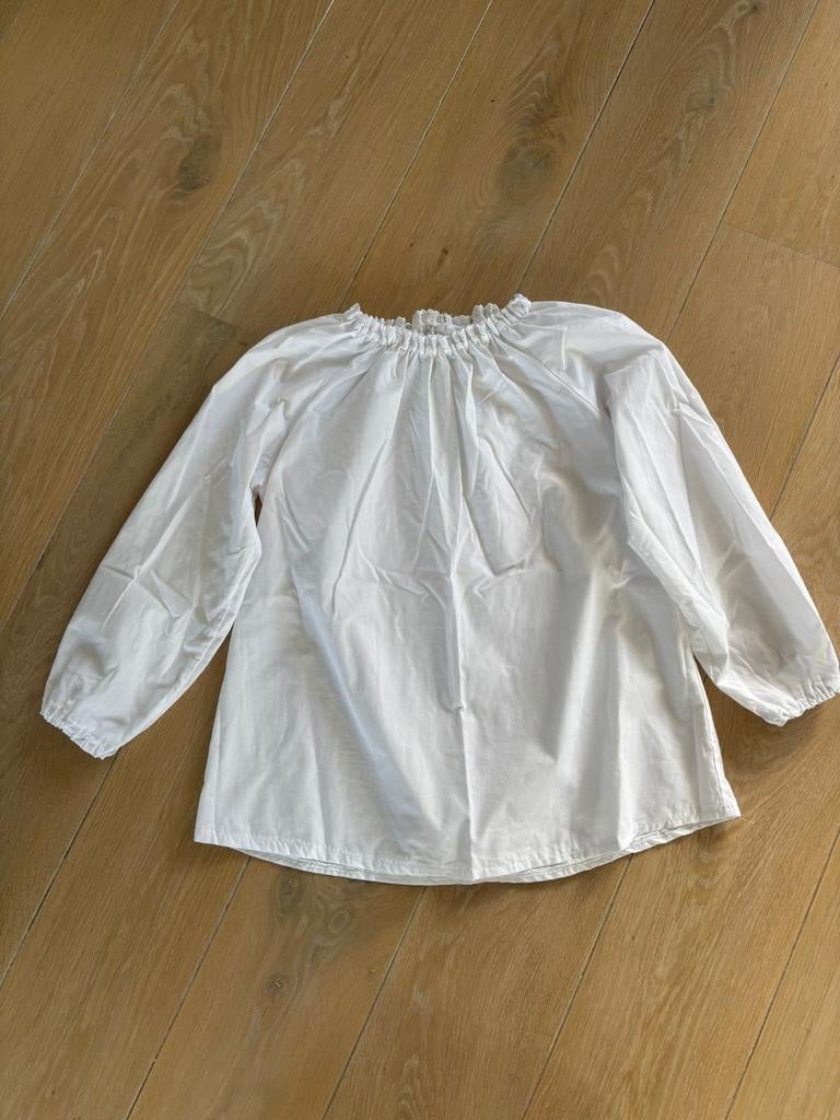 Witte Geuzenblouse meisje maat 152, Ophalen of Verzenden