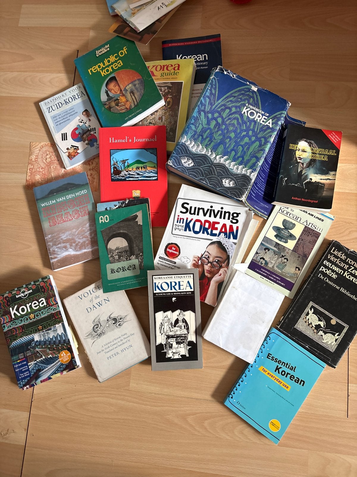 Diverse boeken over Korea: cultuur, taal, reizen en meer, Ophalen of Verzenden, Gelezen, Fictie