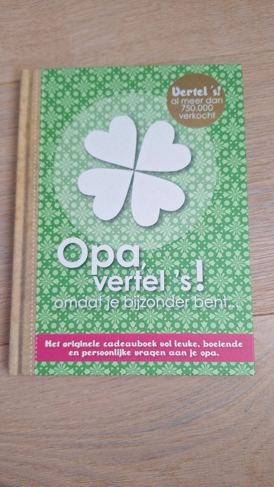 Opa, vertel 's! - Het originele cadeauboek voor opa, Boeken, Ophalen of Verzenden, Nieuw, Elma van Vliet, Overige