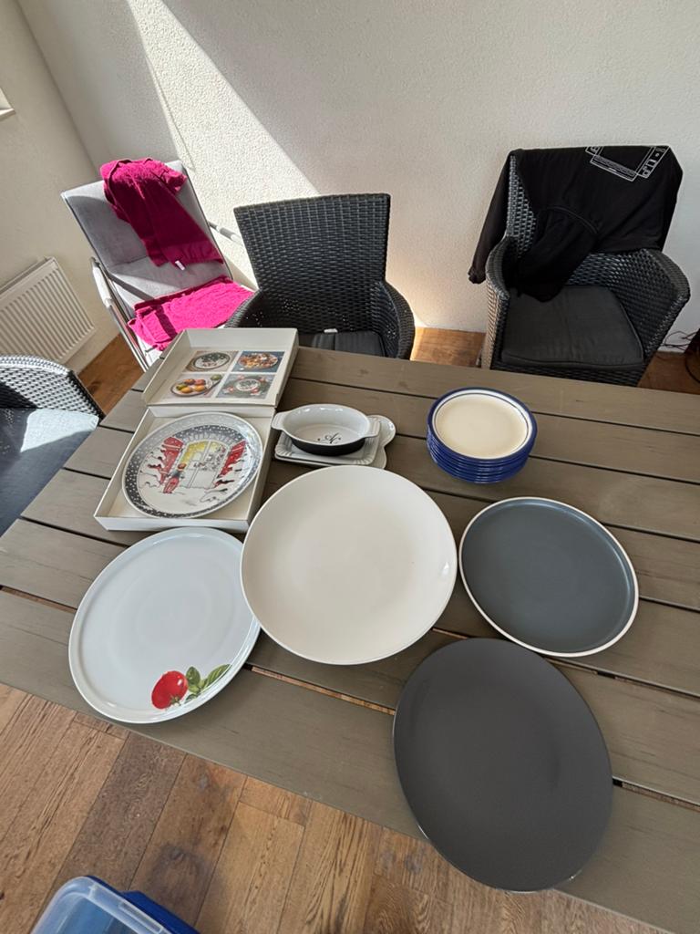 Diverse pizza borden, Ophalen, Zo goed als nieuw, Overige stijlen, Bord(en)