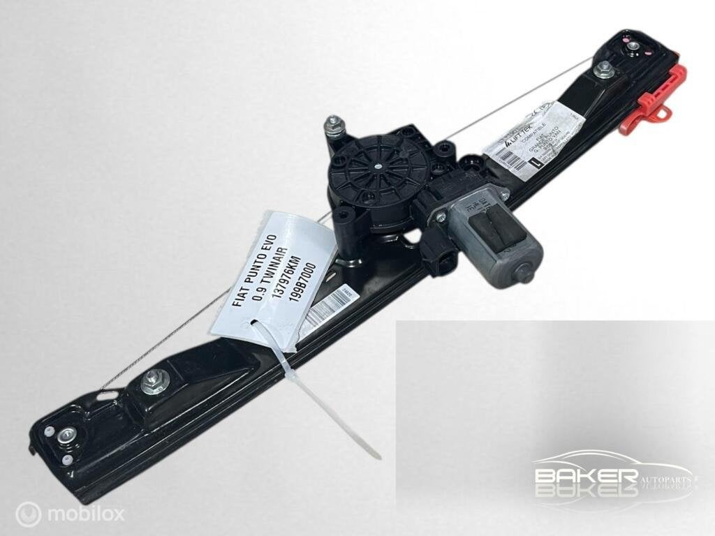 Raammechanisme linksvoor Fiat Punto Evo ('09->), Gebruikt, Fiat, Ophalen of Verzenden, Fiat