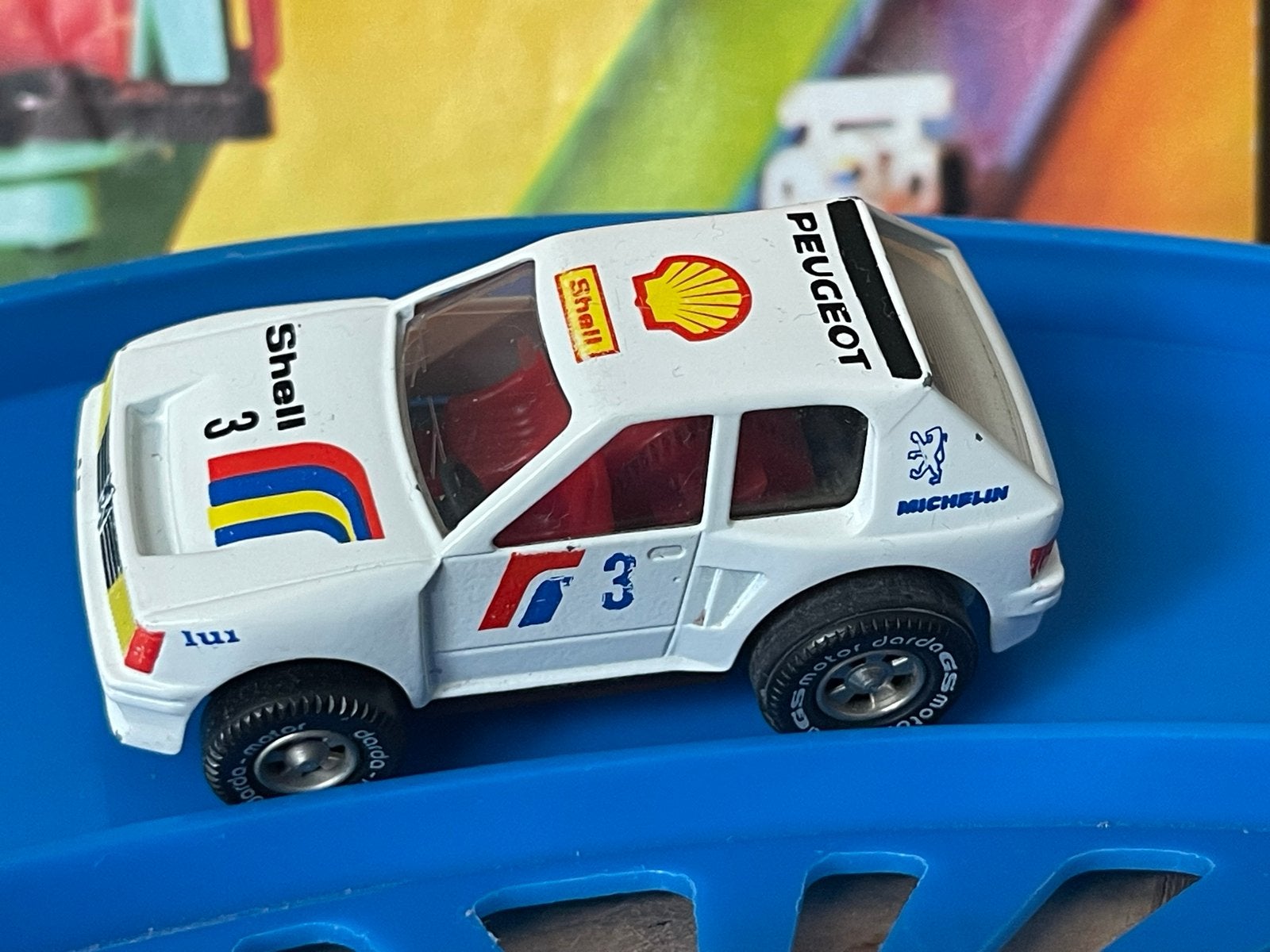 Darda Motor Peugeot 205 Turbo 16 Shell, Ophalen of Verzenden, Gebruikt