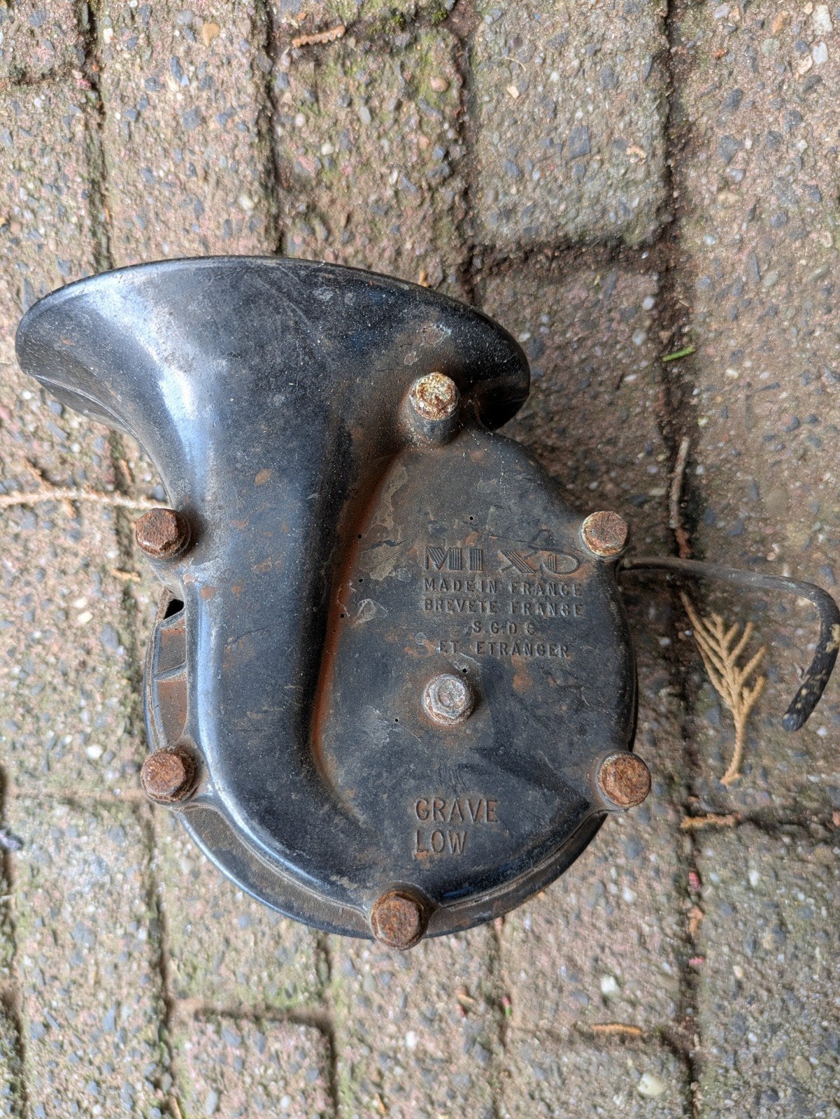 Autoclaxon Toeter Claxon Grave Low Autotoeter, Ophalen of Verzenden, Nieuw