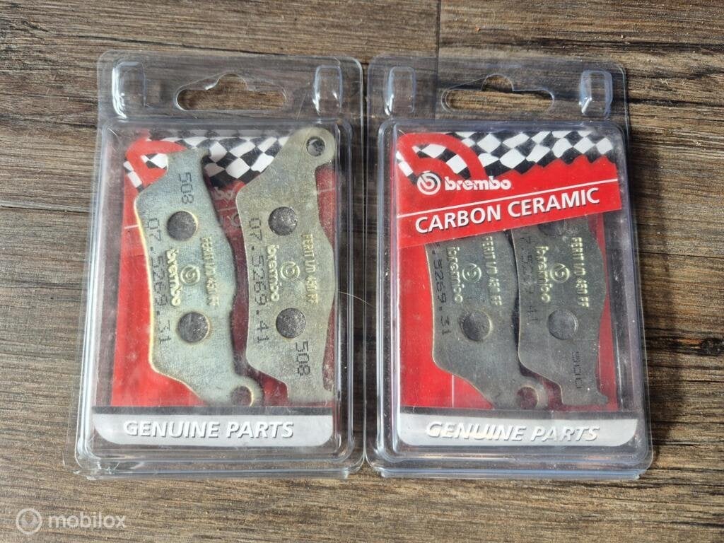 Remblokken NIEUW brembo carbon ceramic 07BB0435 Ducati BMW, Motoren, Onderdelen | Ducati, Nieuw, Ophalen of Verzenden