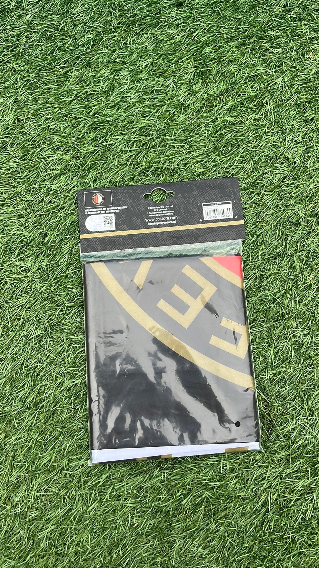 Feyenoord Rotterdam vlag 150x90 Nieuw, Maat XL, Ophalen of Verzenden, Nieuw