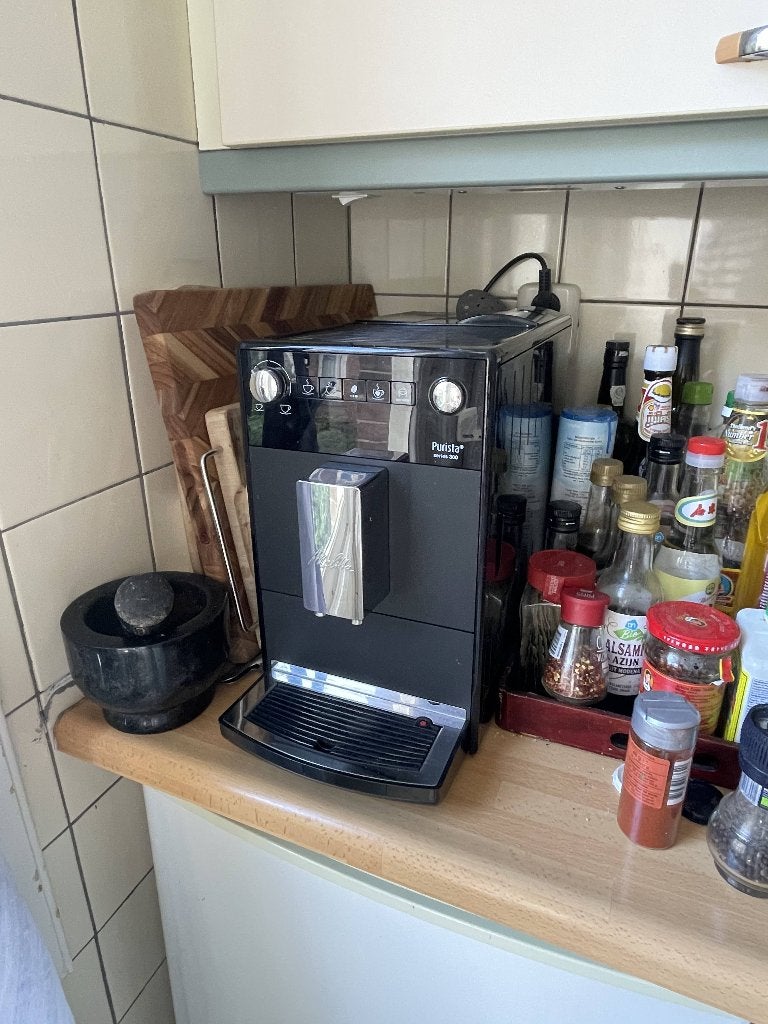 Volautomatische Espressomachine Melitta Purista series 300, Ophalen, Afneembaar waterreservoir, Espresso apparaat, Koffiebonen