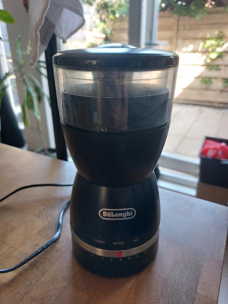 Delonghi Elektrische Koffiemolen, Witgoed en Apparatuur, Koffiemachine-accessoires, Ophalen, Zo goed als nieuw, De'Longhi, Koffiemolen