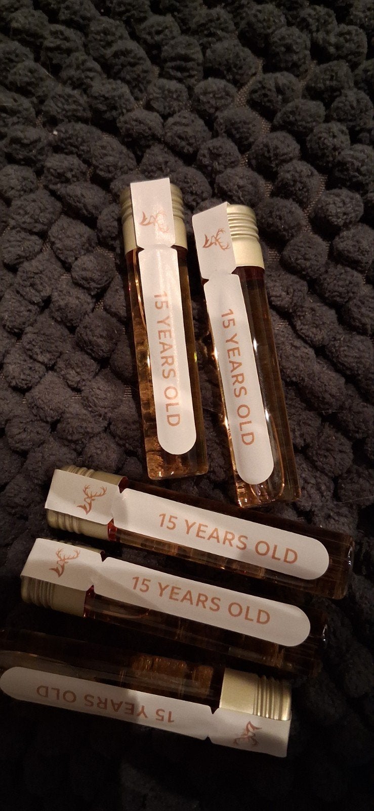 Miniatuurflesjes 15 jaar oude drank, 10 ml per flesje, Ophalen of Verzenden, Zo goed als nieuw