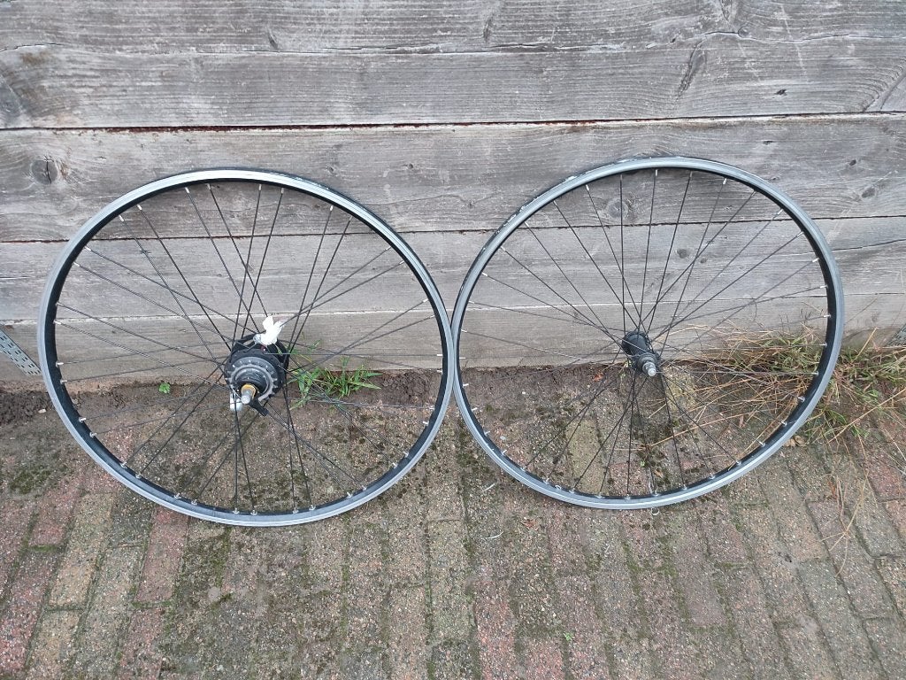 28" wielset Shimano Nexus 7, Ophalen, Gebruikt, Wiel, Shimano Nexus