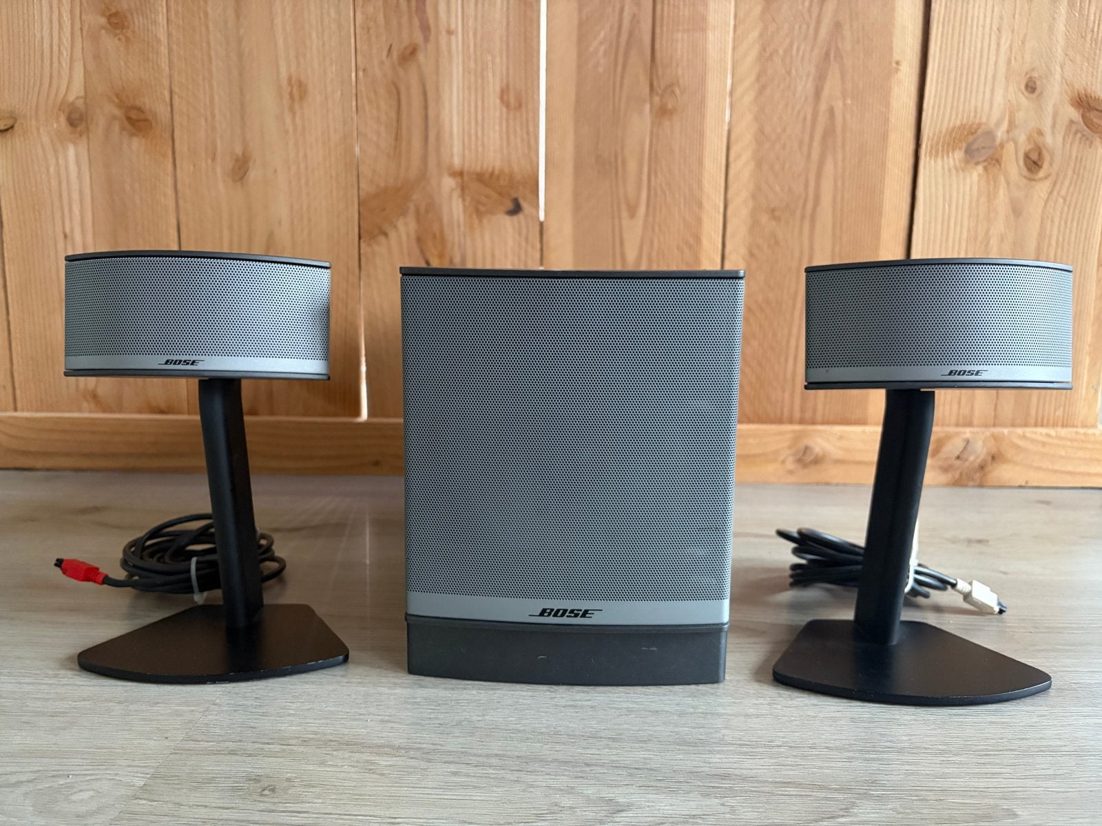 Bose Companion 5 speakerset met subwoofer, Audio, Tv en Foto, Ophalen, Gebruikt, Inclusief standaarden, Speakerset
