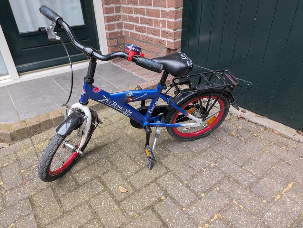 Fiets 16 inch, Fietsen en Brommers, Fietsen | Kinderfietsjes, Ophalen, Velgrem, Loekie, 16 tot 20 inch