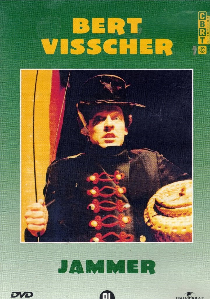 Bert Visscher - Jammer, Stand-up of Theatershow, Bert Visscher, Alle leeftijden, Zo goed als nieuw