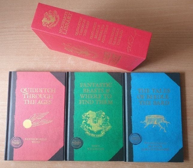 J. K. Rowling - Hogwarts Library, boxset, Boeken, Fantasy, Gelezen, Verzenden