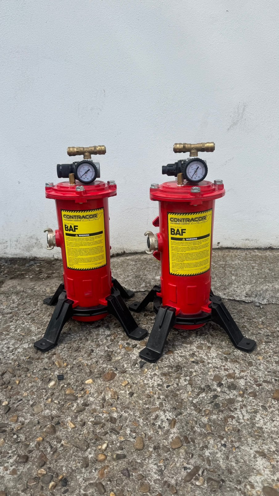 Contracor BAF ademluchtfilter / Airline Filter – straalhelm, Doe-het-zelf en Verbouw, Gereedschap | Lasapparaten, Ophalen, Zo goed als nieuw