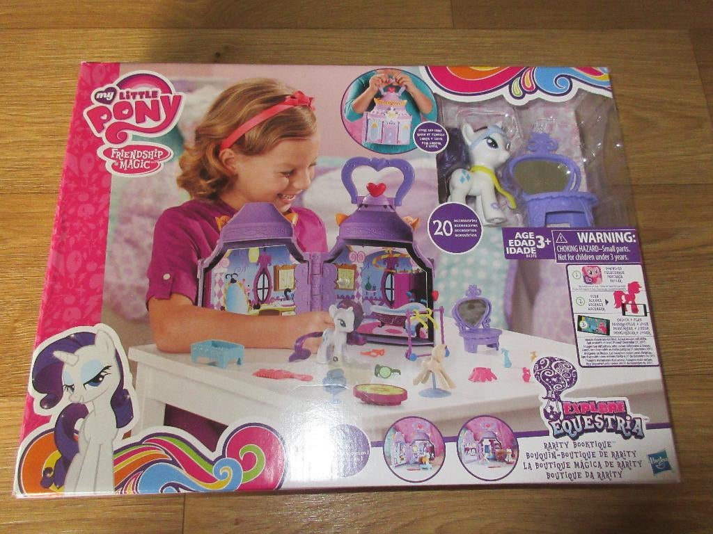 My Little Pony Rarity book-tique speel set * Nieuw *., Ophalen of Verzenden, Nieuw