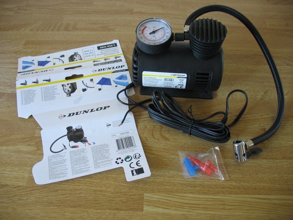 12 VOLT COMPRESSOR  BANDENPOMP, Ophalen of Verzenden, Gebruikt