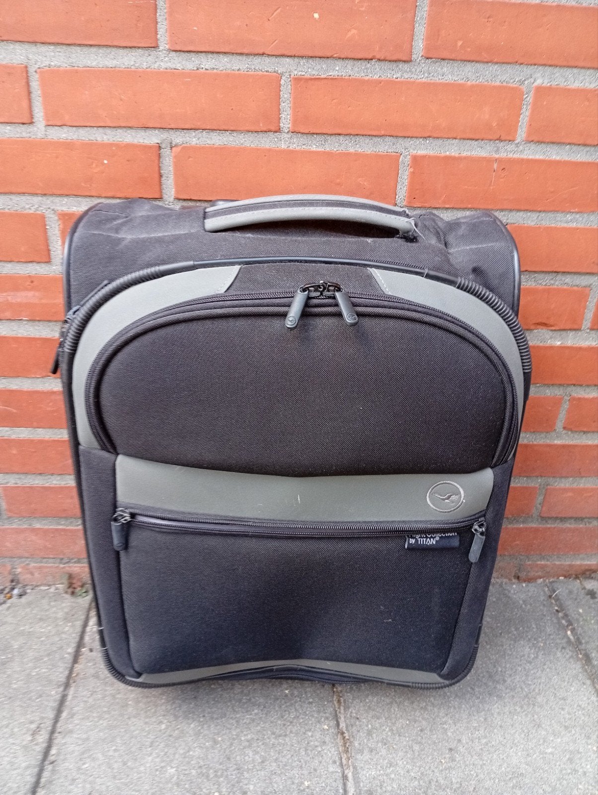 handzame trolley van "Lufthansa", Wieltjes, Hard kunststof, Minder dan 50 cm, Ophalen of Verzenden