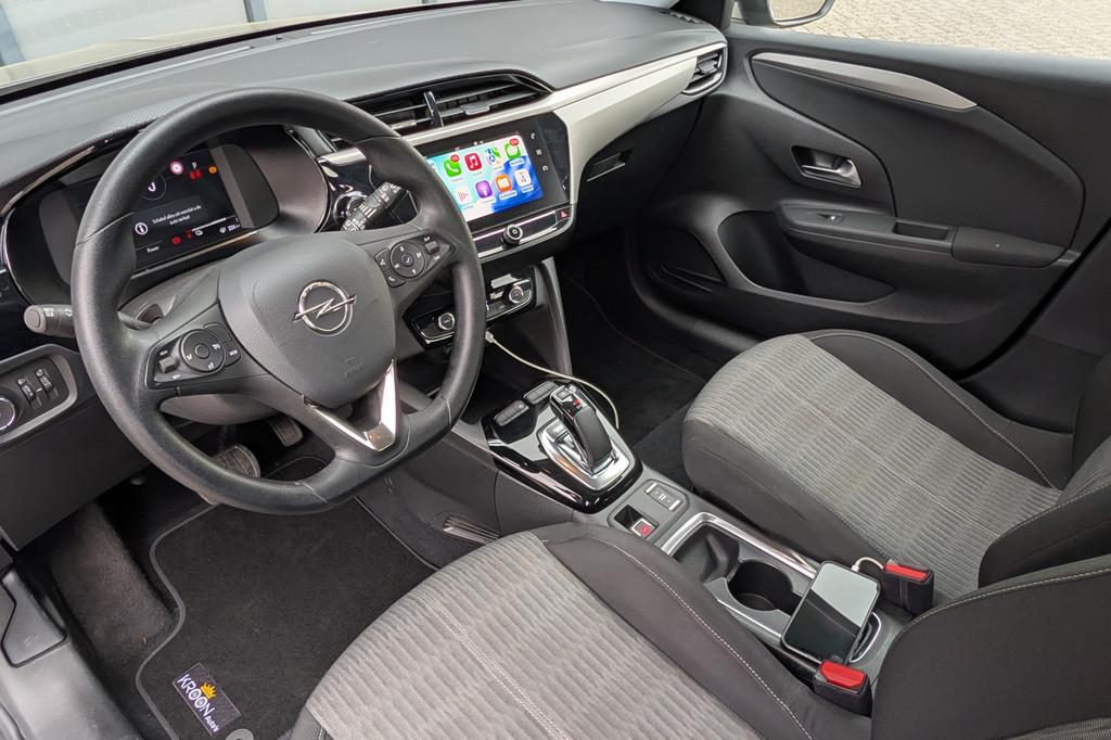 Opel CORSA-E Edition 50kWh 3-Fase SOH 93% (bj 2020), 330 km, Gebruikt, Zwart, Met garantie (alle)
