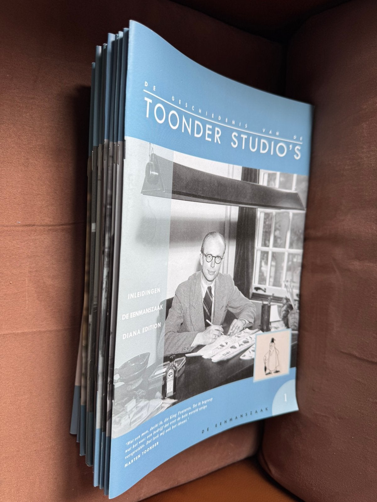 De geschiedenis van Toonders studio's, Boeken, Complete serie of reeks, Ophalen of Verzenden, Zo goed als nieuw