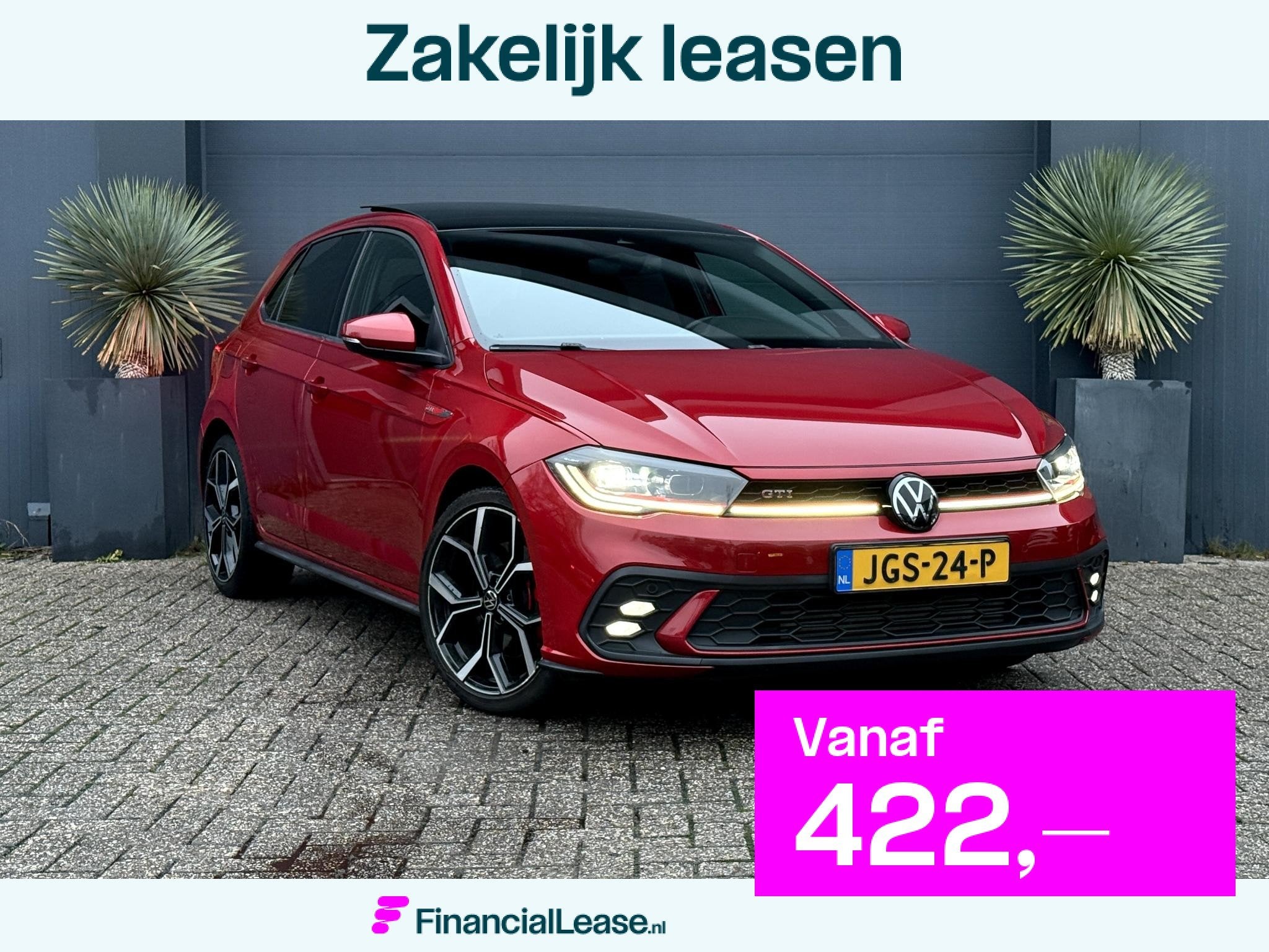 Volkswagen Polo 2.0 TSI GTI Pano Automaat IQ-Light Virtual C, Gebruikt, 4 cilinders, 1984 cc, 1261 kg