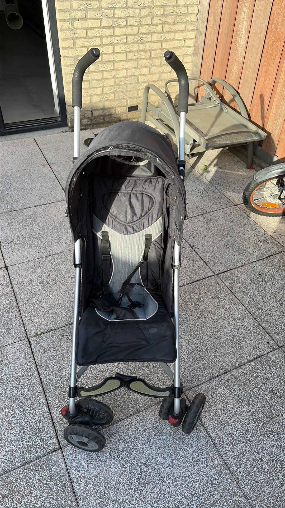 Compacte en handige buggy met zonnekap, Ophalen, Gebruikt, Overige merken, Verstelbare rugleuning