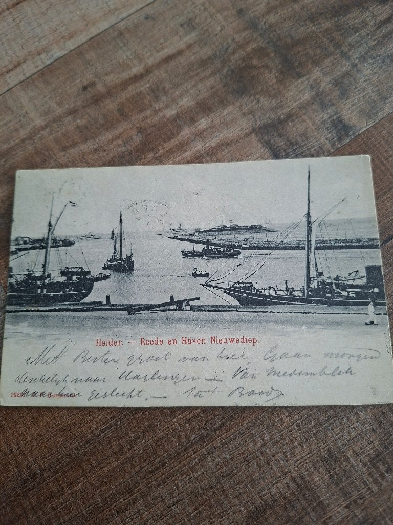 den helder, Ophalen of Verzenden, Voor 1920, Gelopen, Noord-Holland