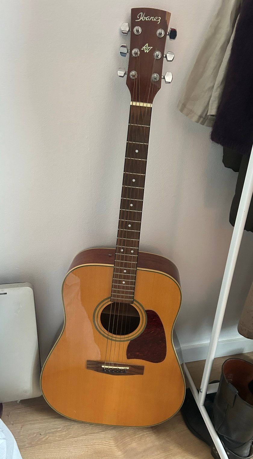 Ibanez AW10 Artwood akoestische gitaar – Korea 2002, Ophalen, Gebruikt, Western- of Steelstringgitaar