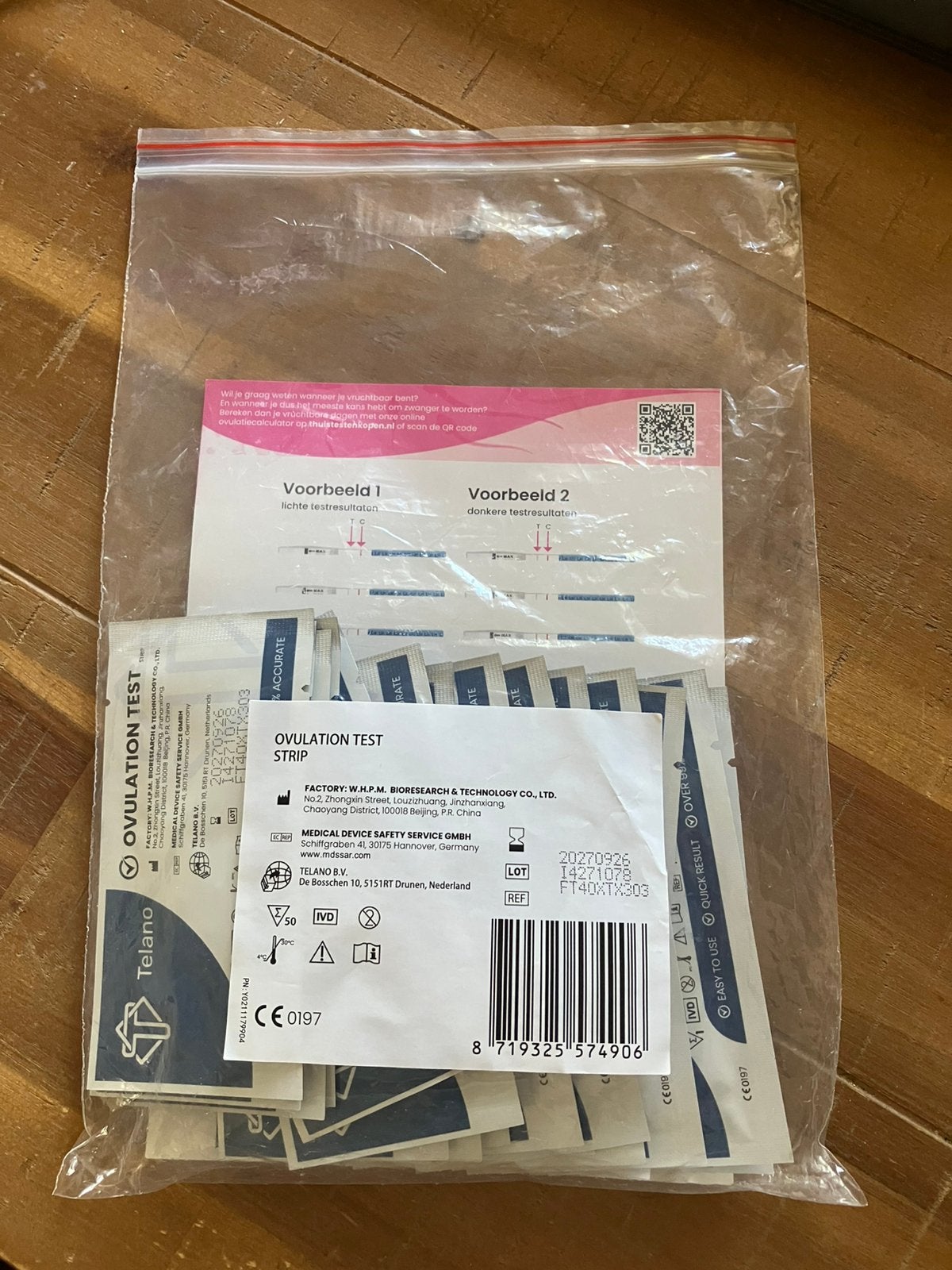 Telano Ovulatietest 20 stuks, Ophalen, Nieuw