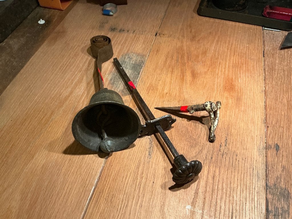 Deur beslag bel trekker en meer, Ophalen of Verzenden, Gebruikt, Overige typen