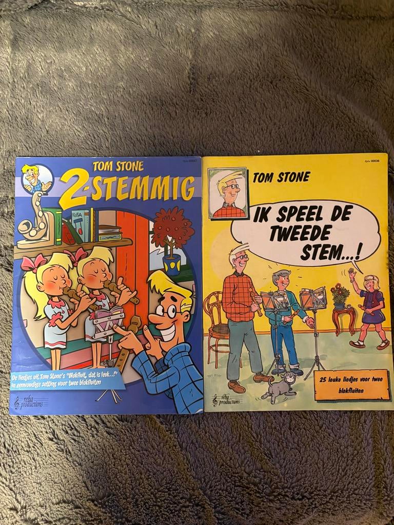 Blokfluit Boeken: Tom Stone, Methode 21e Eeuw, Blokfluitland, Muziek en Instrumenten, Bladmuziek, Gebruikt, Overige genres, Les of Cursus