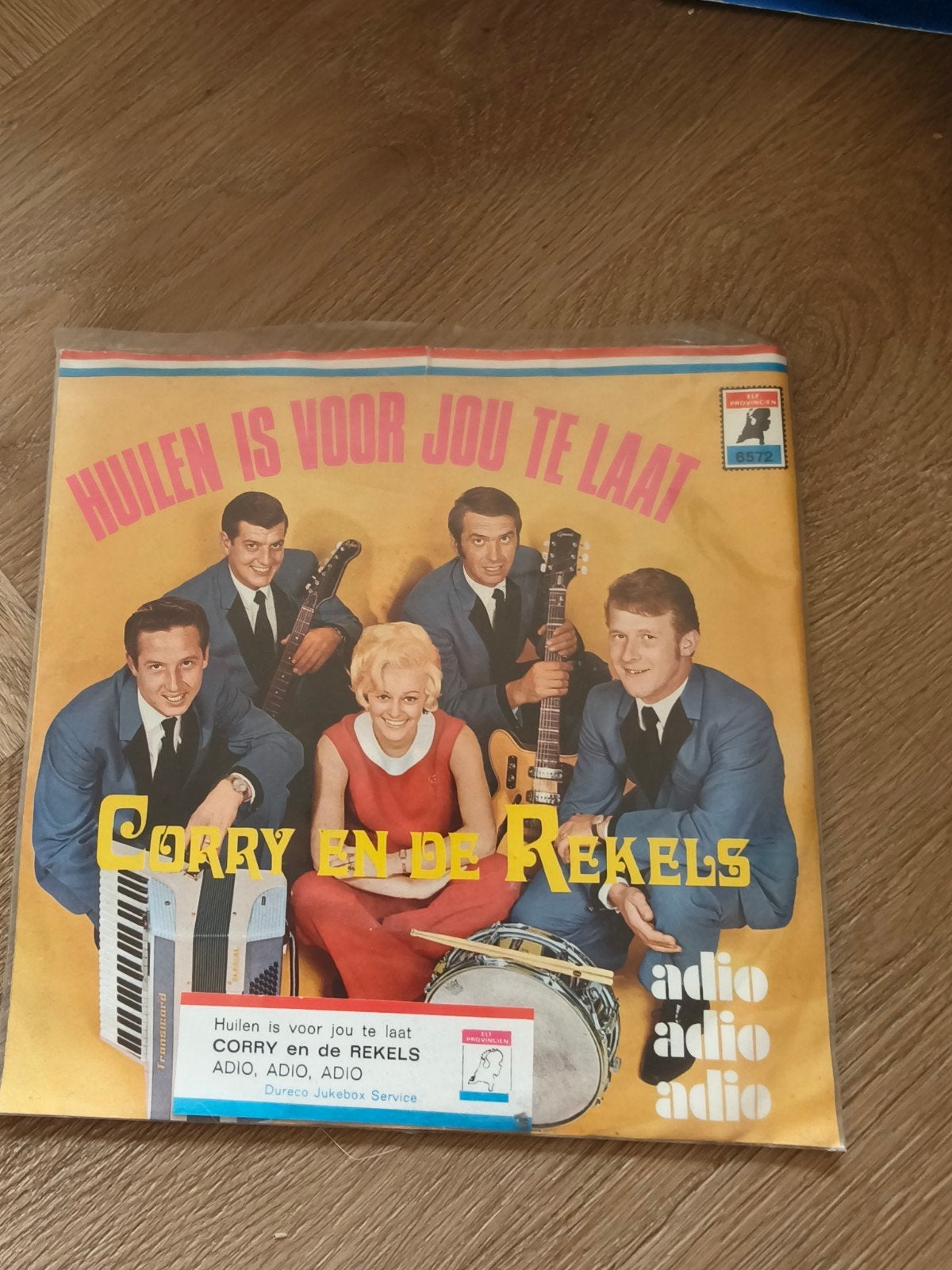 Corry en de Rekels - Huilen is voor jou te laat (Single), Gebruikt, 7 inch, Ophalen of Verzenden, EP