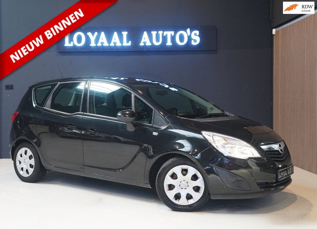 Opel Meriva 1.4 Turbo Anniversary Edition | AUTOMAAT| ELEK.R, Auto's, Gebruikt, Euro 6, 4 cilinders, Zwart