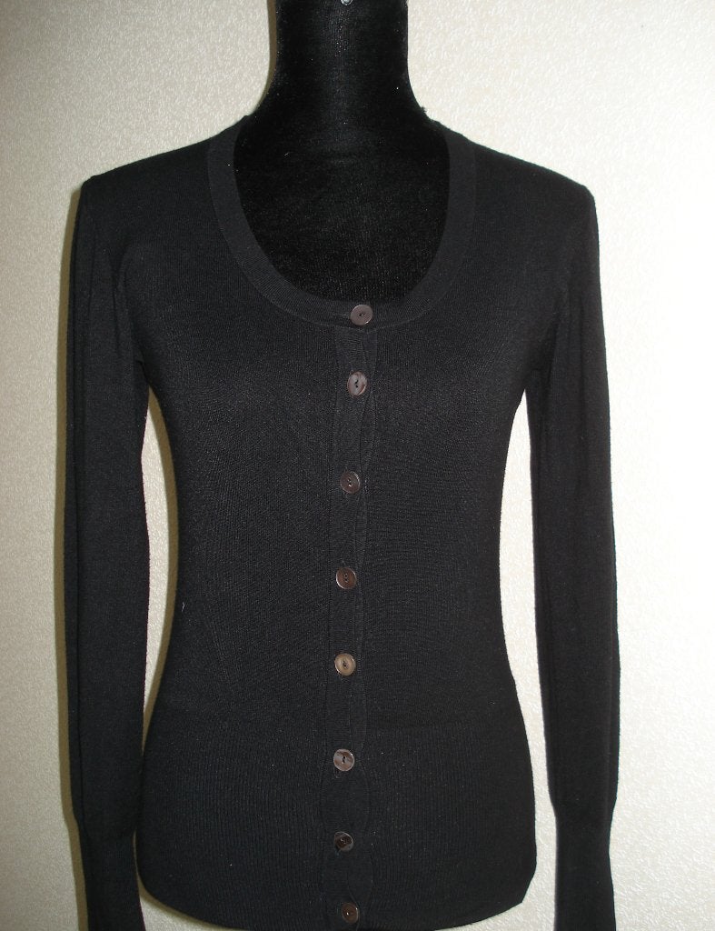 H & M   knoop vest maat 36, H&M, Zwart, Ophalen of Verzenden, Zo goed als nieuw