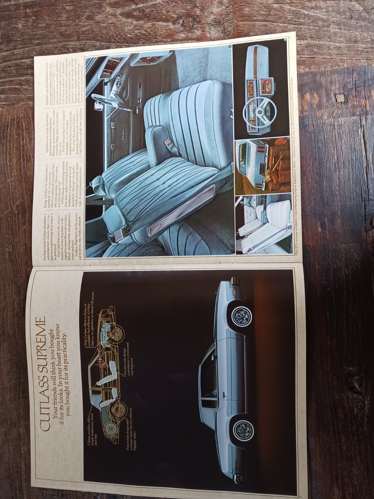 Oldsmobile Cutlass Omega Starfire brochure 1979, Ophalen of Verzenden, Gelezen, Overige merken