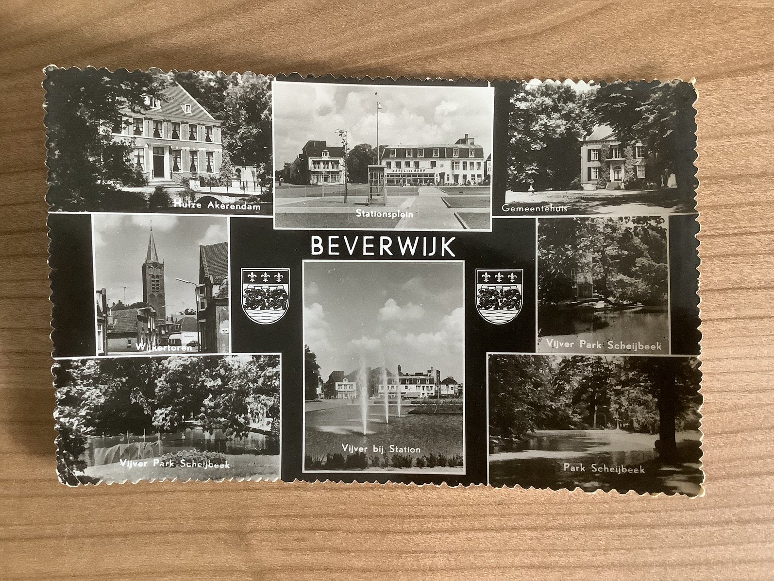 ansichtkaart Beverwijk, Verzenden, Gelopen, Noord-Holland