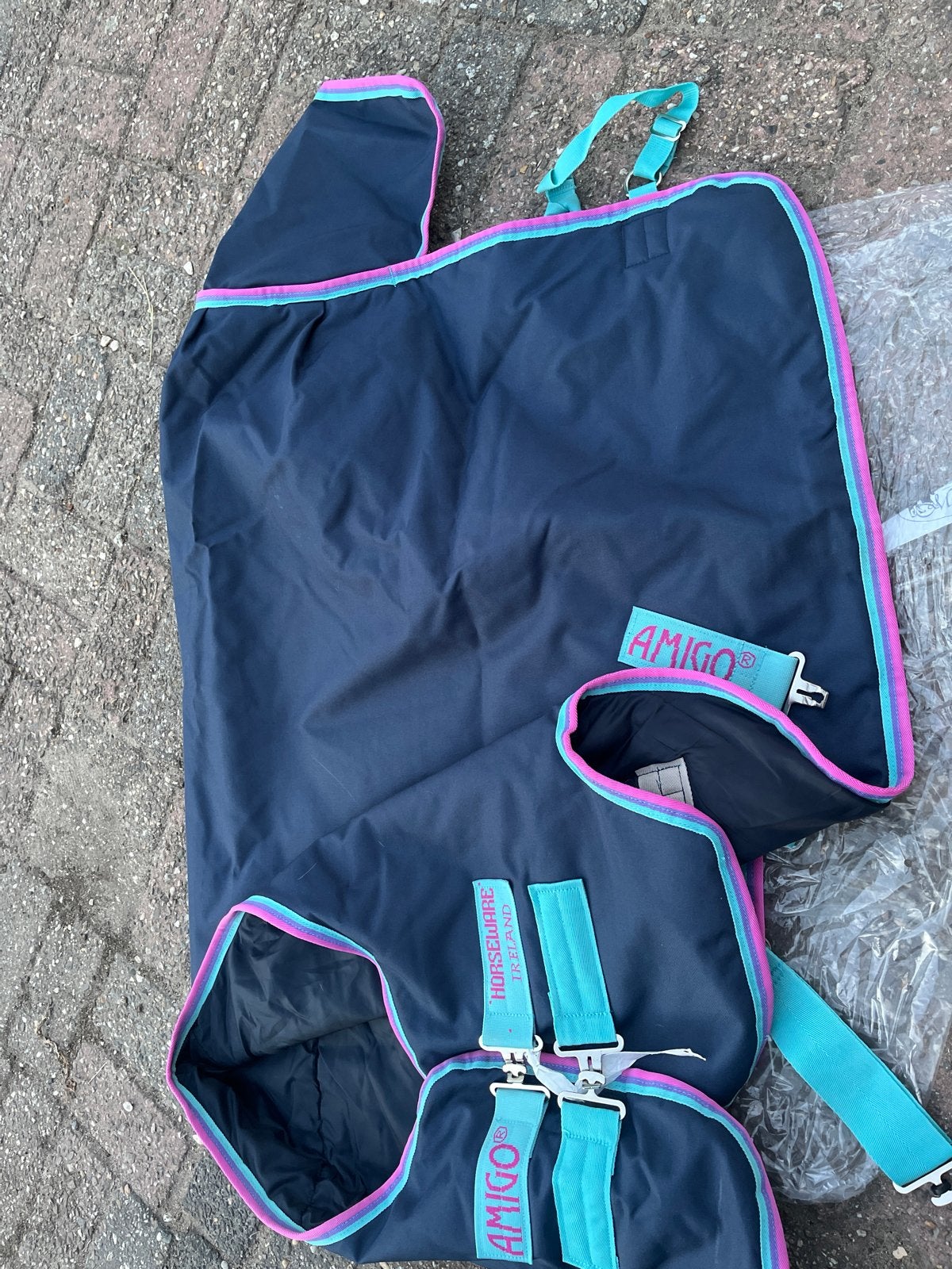 Amigo Hero 900 pony winterdeken 200 gram maat 4.0 / 80/122, Dieren en Toebehoren, Shetlander/Mini, Ophalen of Verzenden, Zo goed als nieuw