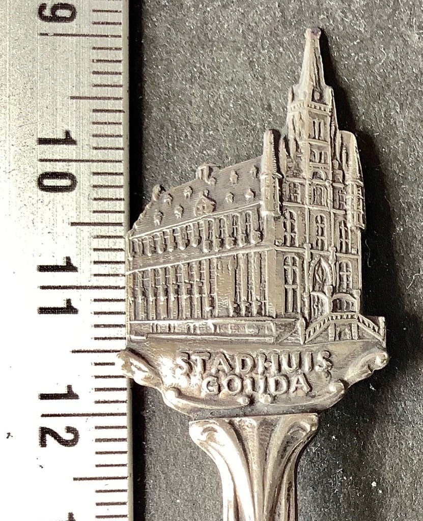 lepel, Stadhuis, Gouda, type 2 (L13, Ophalen of Verzenden, Gebruikt