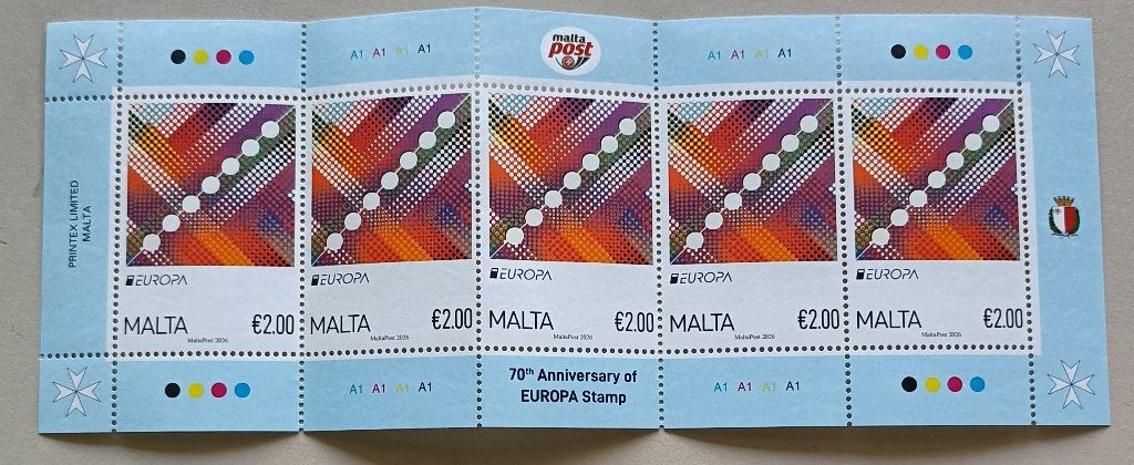 Malta 2026 cept PF booklet, Ophalen of Verzenden, Malta, Postfris