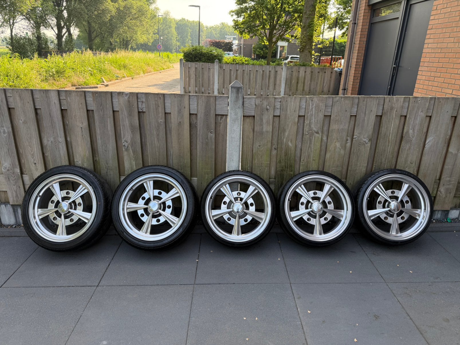 Volkswagen vw Airevo 17 velgen 5x205 7J ET20 5x met banden, Auto-onderdelen, Ophalen, Gebruikt, Velg(en), 17 inch