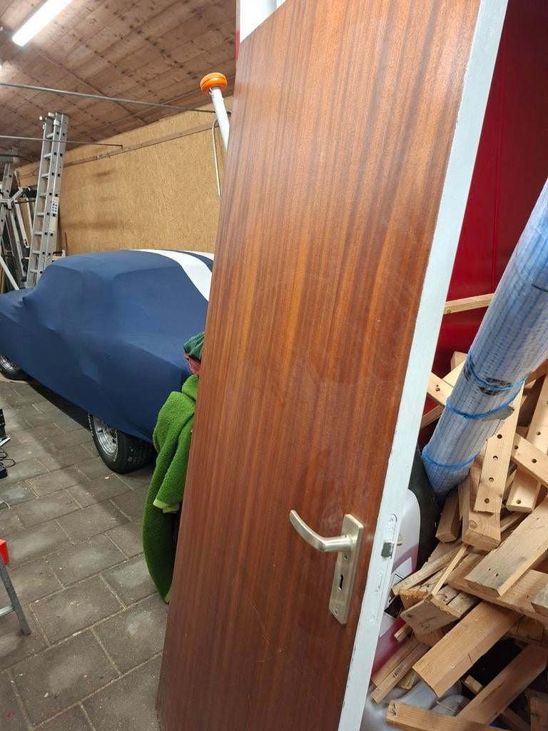 Stompe deur, Doe-het-zelf en Verbouw, Deuren en Horren, Ophalen of Verzenden, Binnendeur, 200 tot 215 cm