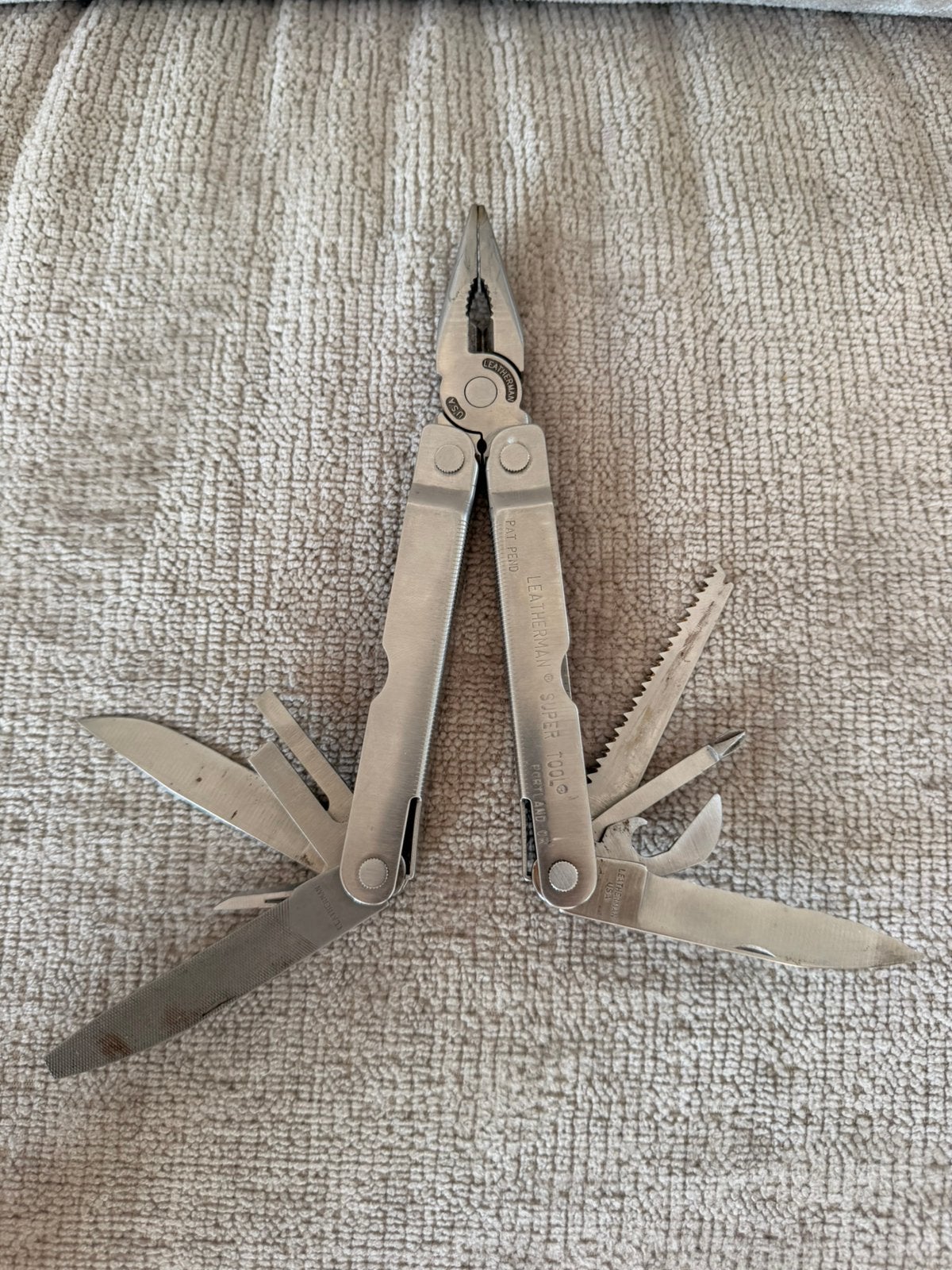 Leatherman super tool, Ophalen of Verzenden, Zo goed als nieuw
