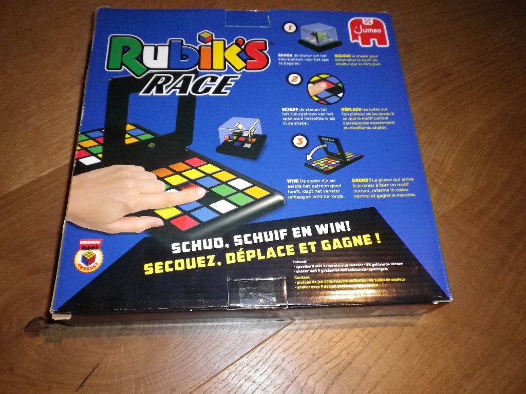 Rubiks race van Jumbo, Hobby en Vrije tijd, Gezelschapsspellen | Bordspellen, Ophalen, Gebruikt, Jumbo