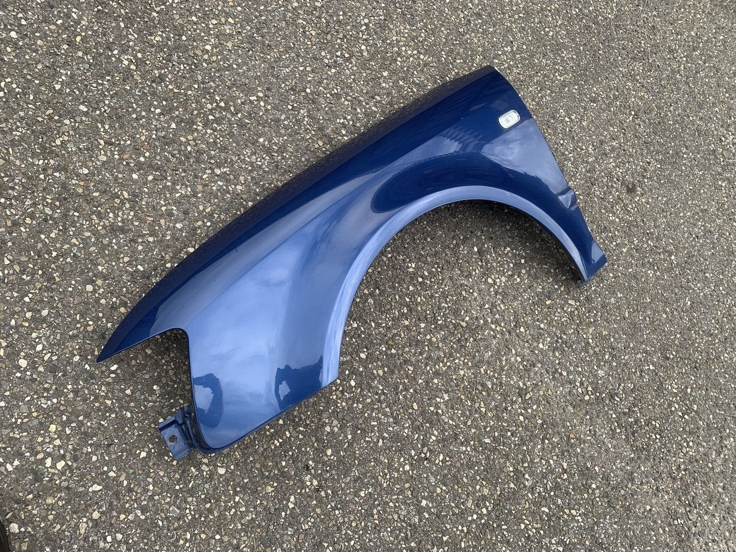 zijscherm Links audi A4 cabrio B6 2002 tot 2005 blauw, Auto-onderdelen, Carrosserie en Plaatwerk, Gebruikt, -, -, Spatbord