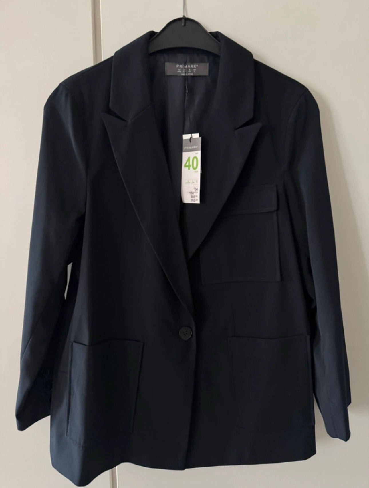 Blazer primark, Maat 38/40 (M), Kostuum of Pak, Blauw, Nieuw