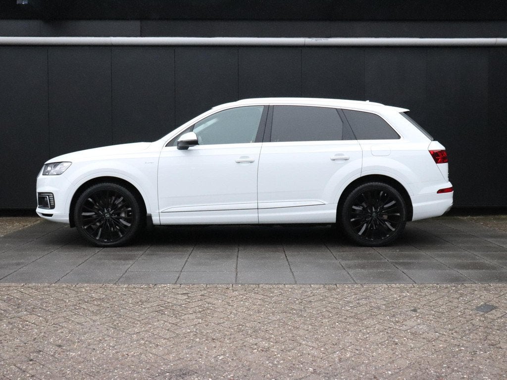 Audi Q7 3.0 TDI e-tron quattro Premium | LEDER | MEMORY | PA, Auto's, Audi, Automaat, Euro 6, 2420 kg, Wit