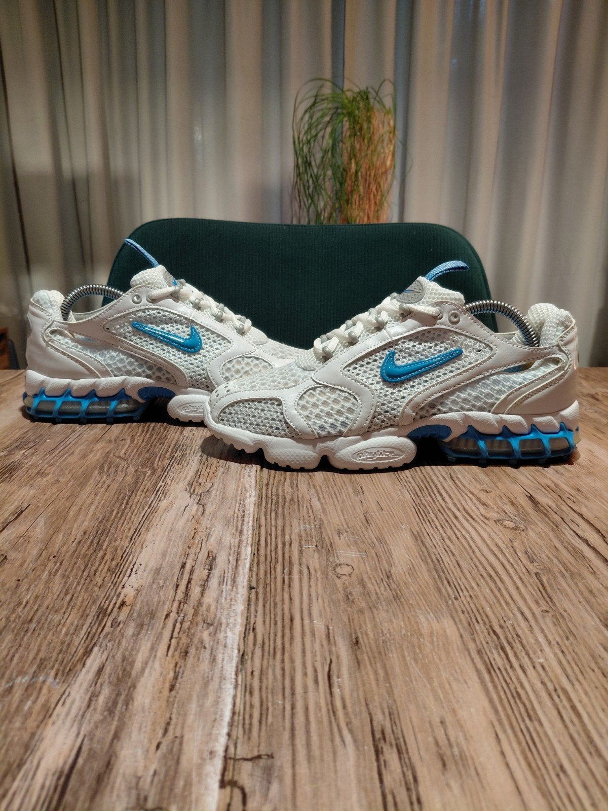Nike Air Zoom Spiridon Cage 2 'University Blue' Size 39, Wit, Nike, Ophalen of Verzenden, Sneakers of Gympen