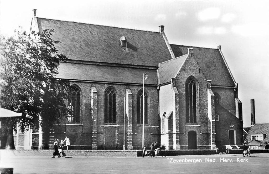 388-459-021 Zevenbergen  Ned Herv Kerk, Verzenden, Voor 1920, Noord-Brabant
