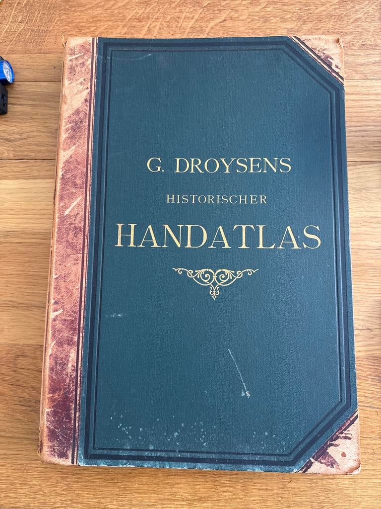 G. Droysens Historischer Handatlas - Antieke Wereldatlas, Boeken, Gelezen, Overige atlassen, Voor 1800, Ophalen of Verzenden