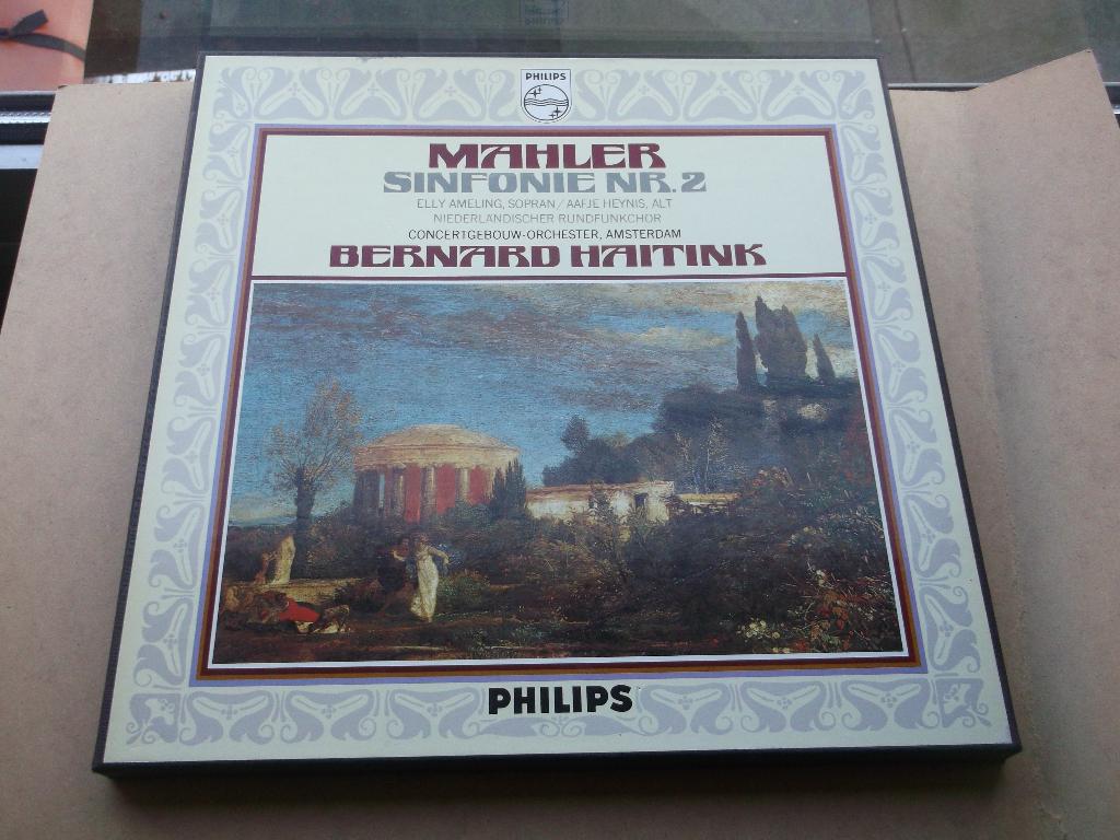 Mahler~Sinfonie nr.2~CGO~Bernard Haitink~E.Ameling~A.Heynis, Cd's en Dvd's, Vinyl | Klassiek, Ophalen of Verzenden, Zo goed als nieuw