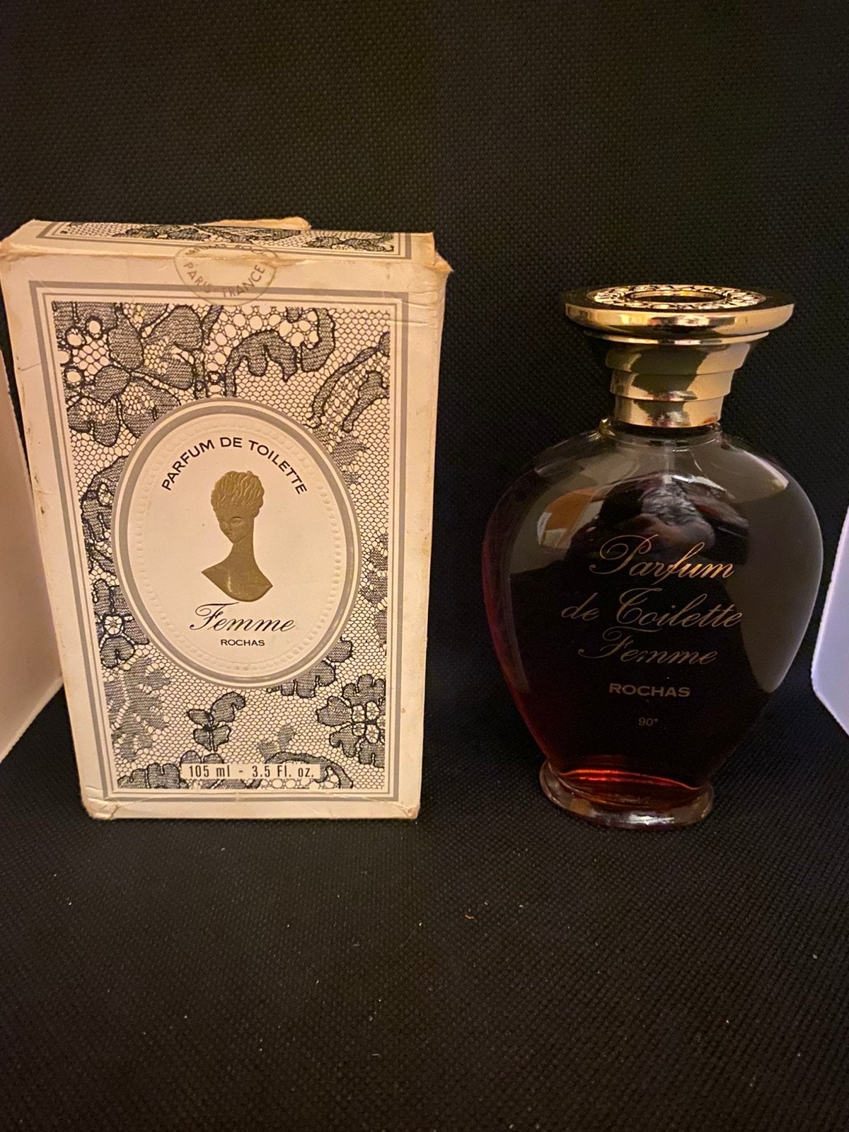 vintage Rochas Femme Parfum de Toilette 105 ml.zeldzaam!, Ophalen of Verzenden, Nieuw